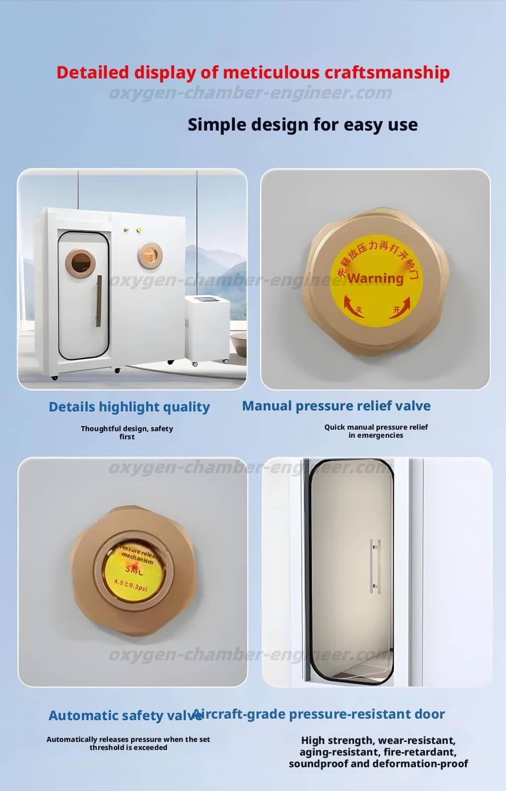 8-person micro hyperbaric oxygen chamber