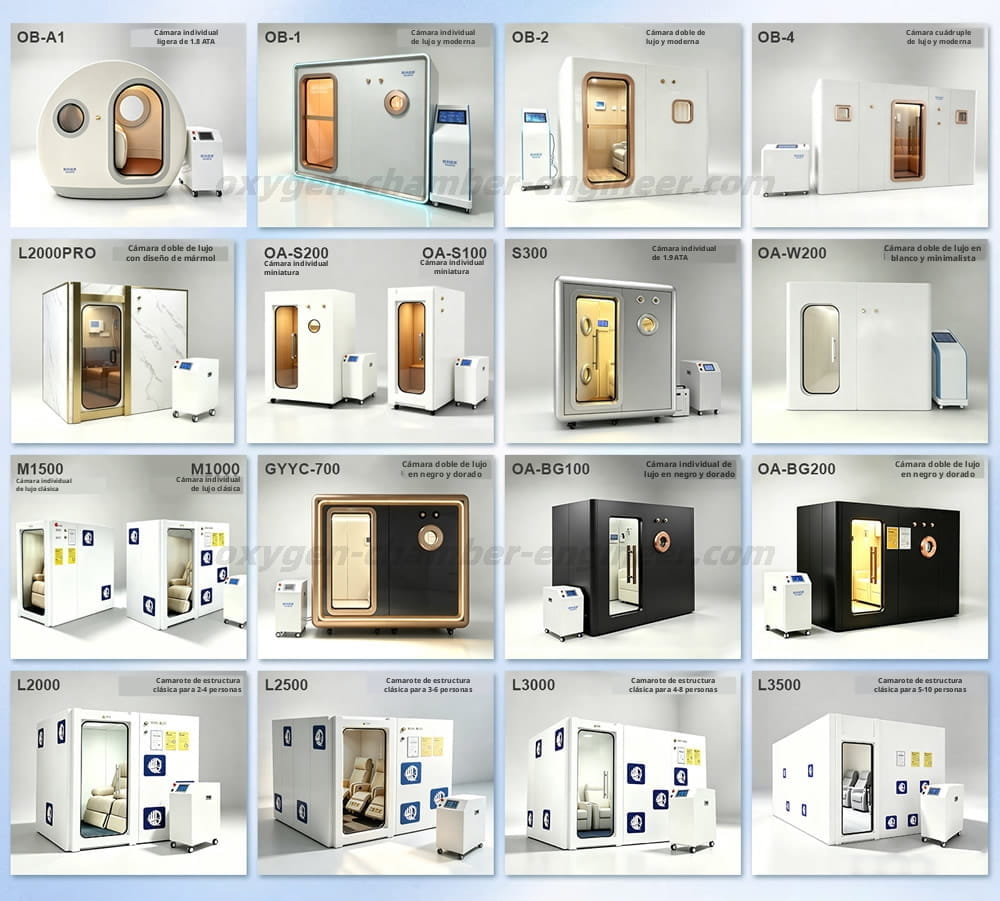 Cabina dura de microcámara hiperbárica completa