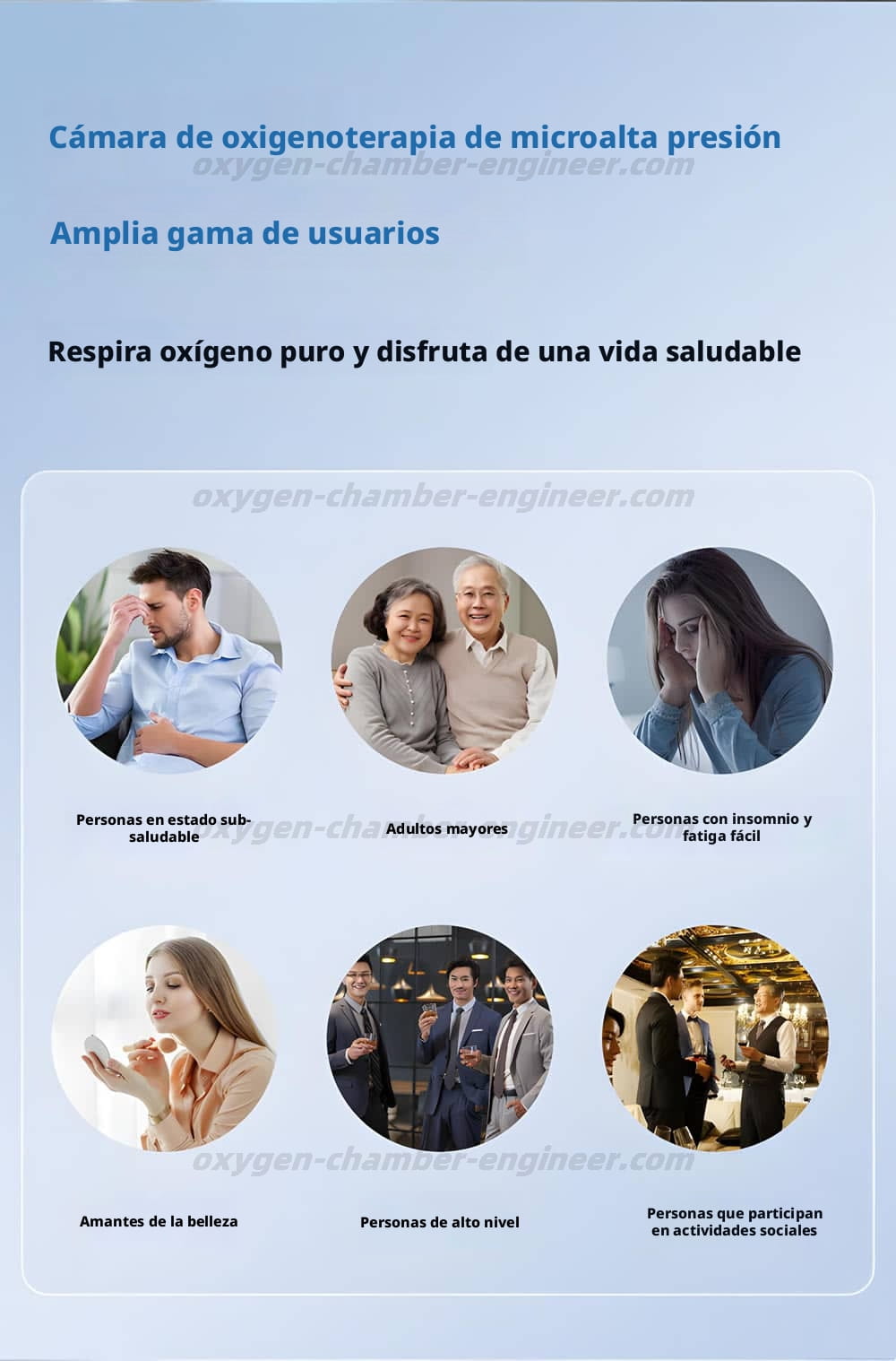 Cámara hiperbárica multipersonale