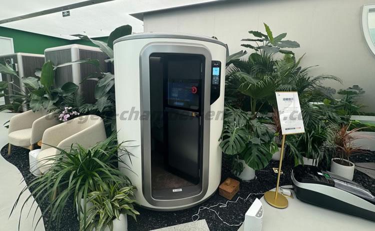 Recommended use times of hyperbaric oxygen chamber