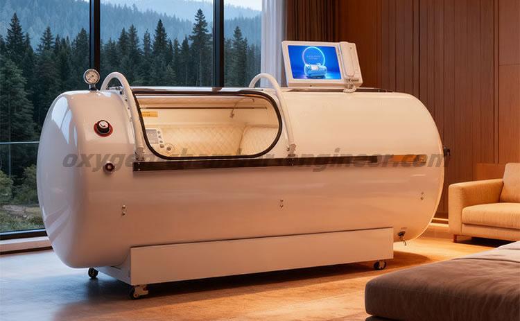 What are the interior design styles for oxygen chamber wellness centers?