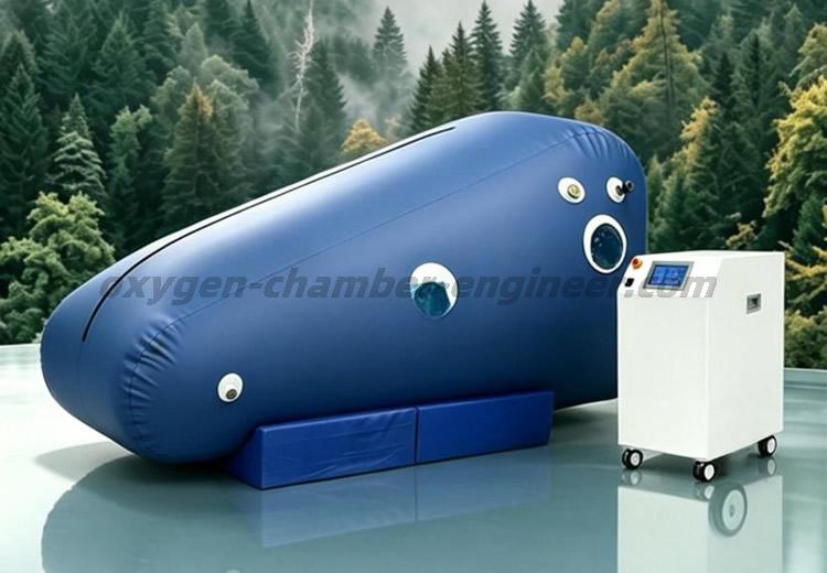 OA-300 single person air column triangular soft micro hyperbaric oxygen chamber