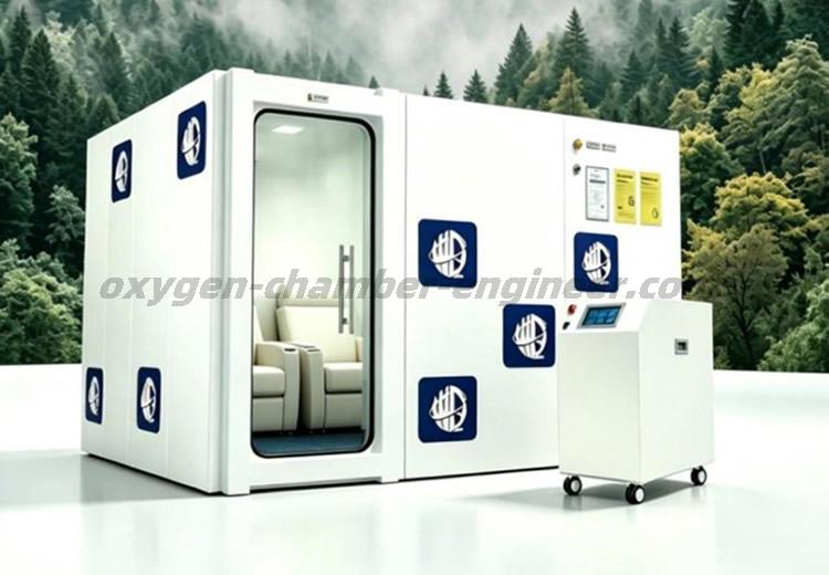 L3000 clássico 4-8 pessoas quarto hardware micro-alta pressão cápsula de oxigênio